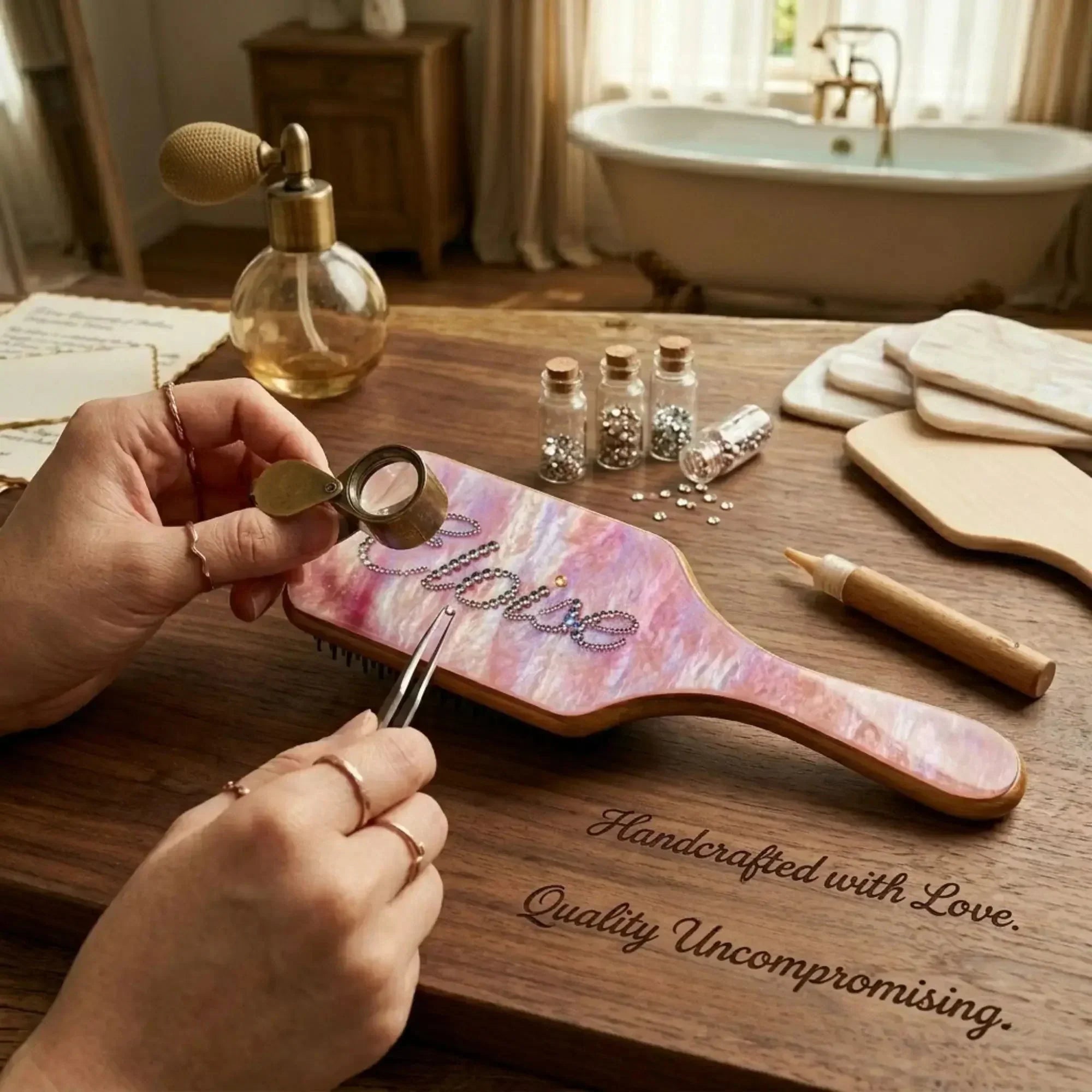 Custom Craftsmanship: Making Your Hair Brush a Personal Partner - LioraCatcher