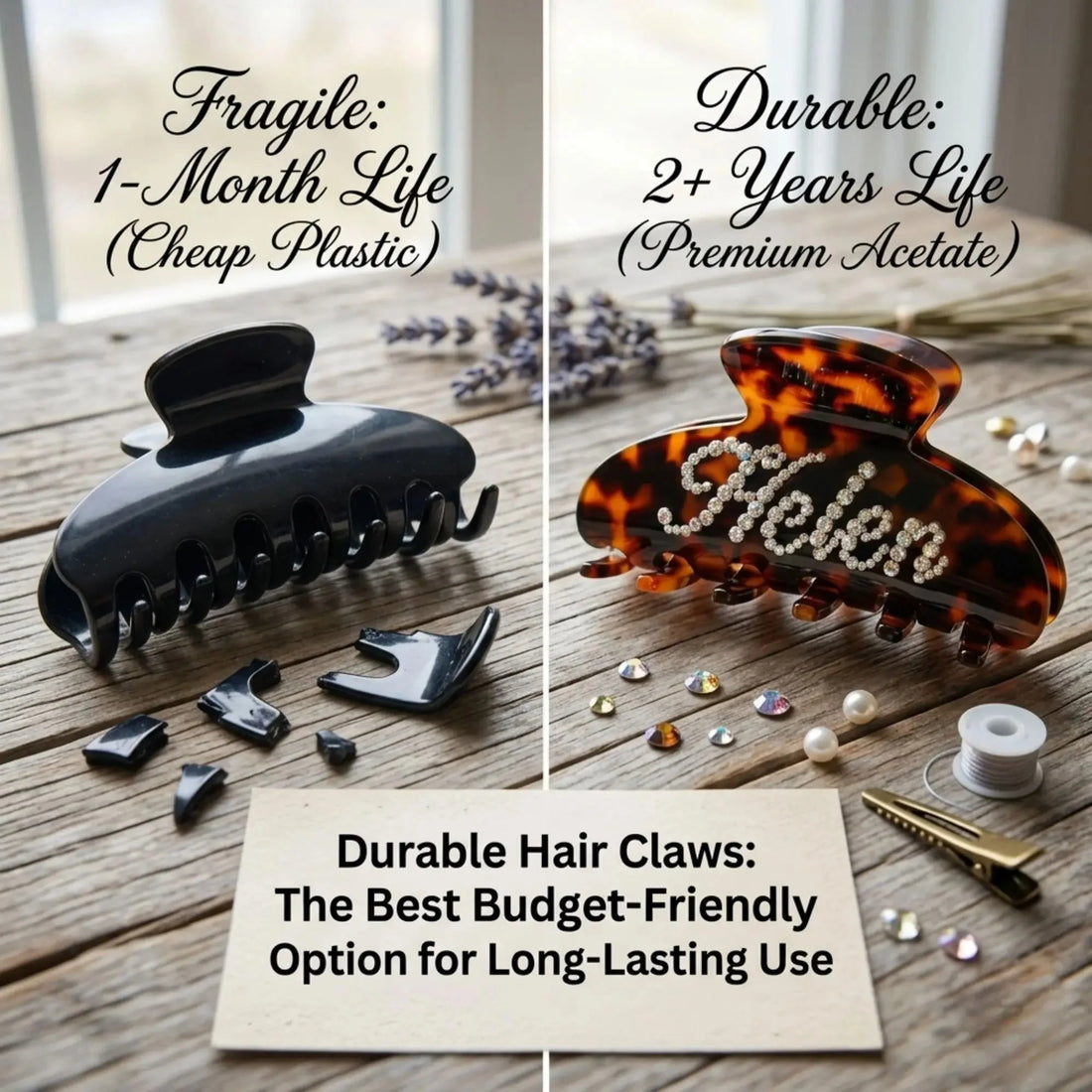 Durable Hair Claws: The Best Budget-Friendly Option for Long-Lasting Use - LioraCatcher