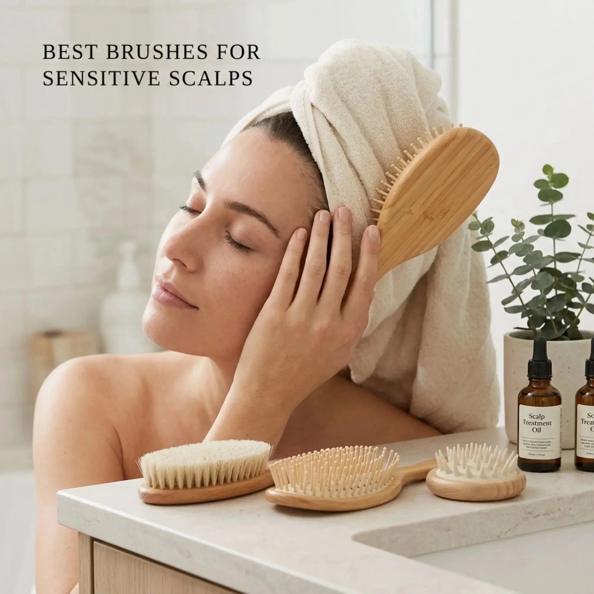 How to Choose a Hair Brush for Dry, Frizzy and Static-Prone Hair - LioraCatcher