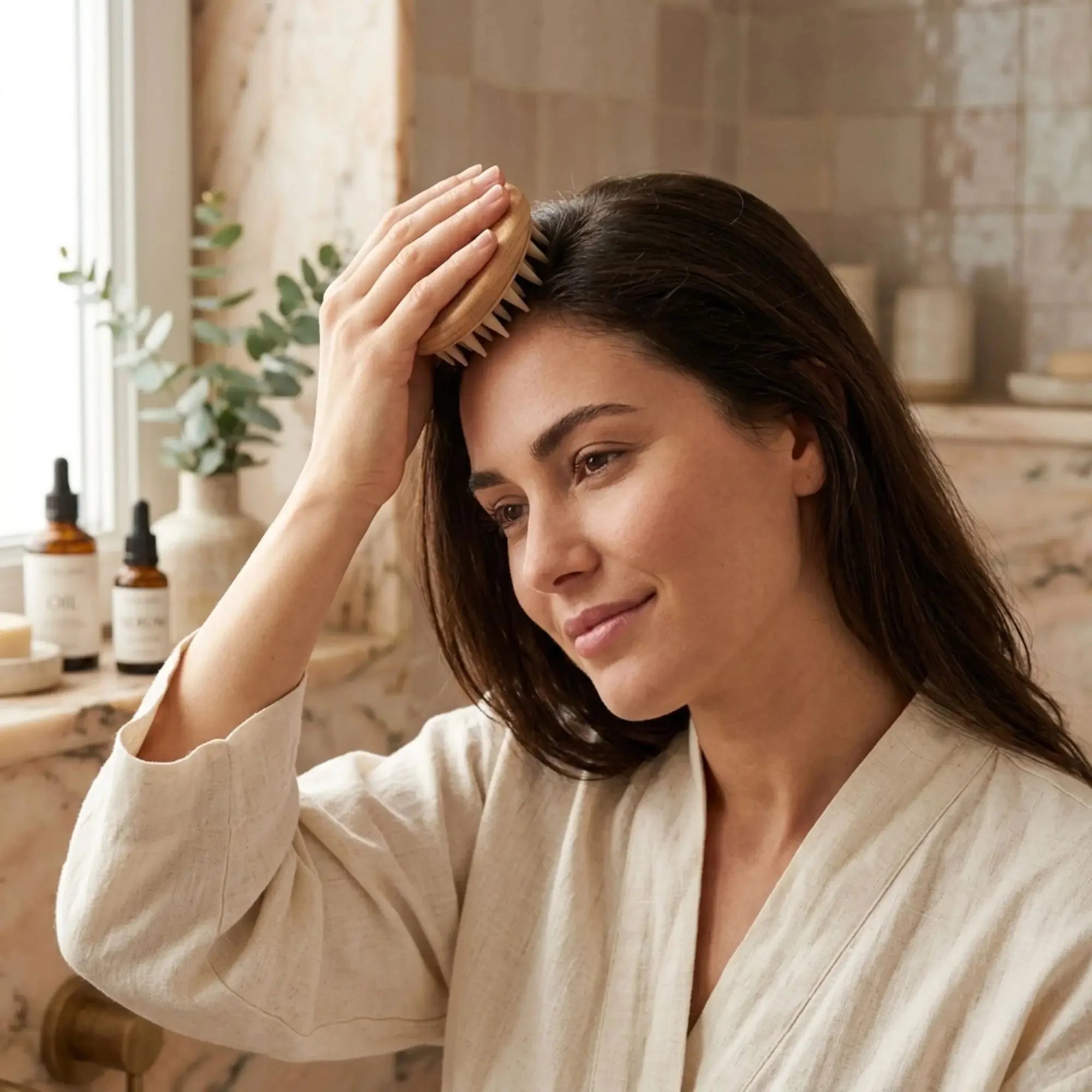 Scalp Massage Hair Brush: Benefits for Healthy Hair Growth - LioraCatcher