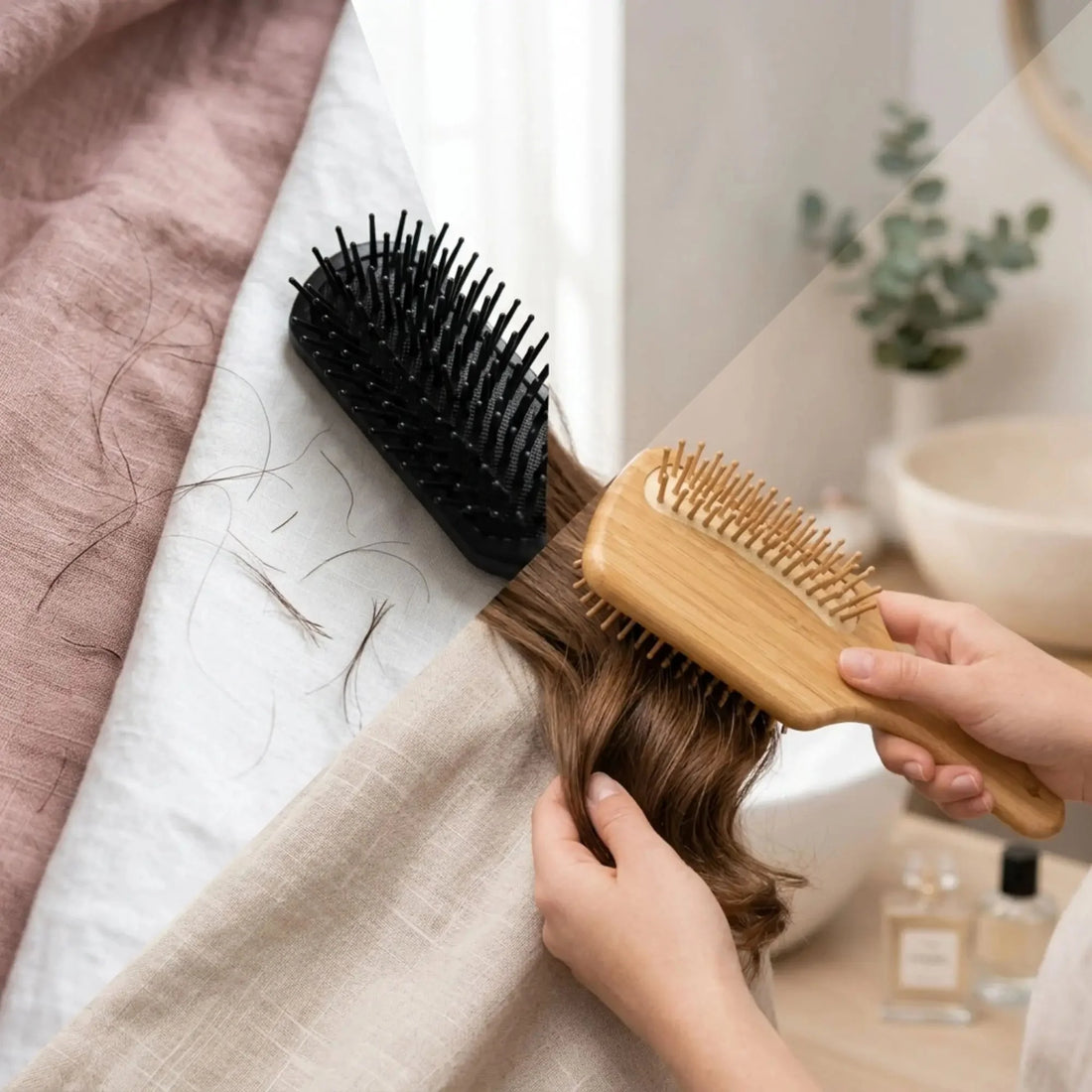 Why Does Your Hair Brush Cause Breakage & Hair Fall? Fix Guide - LioraCatcher